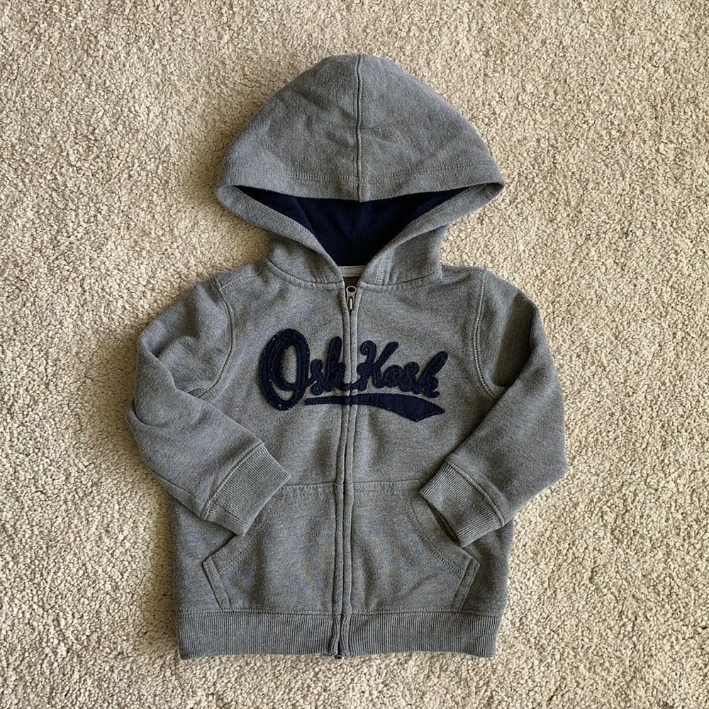 OshKosh full zip hoodie